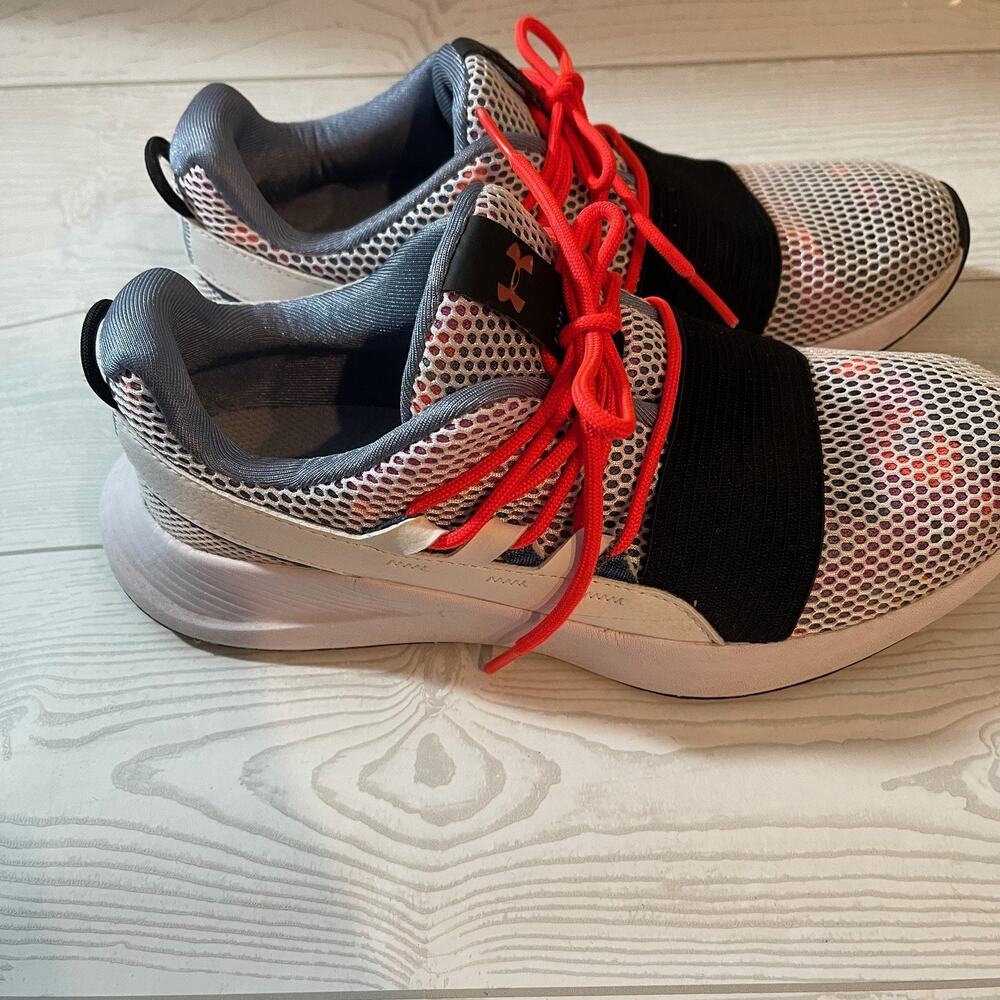 Under Armour Athletic Shoes with Red and Black Accents - Picture 5 of 9
